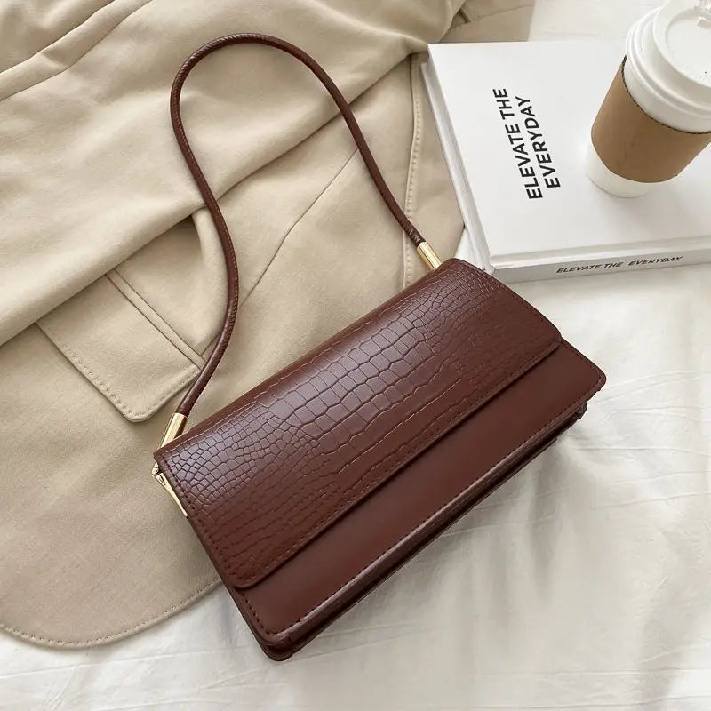 Designer Small Alligator Crossbody Bag – The Camille