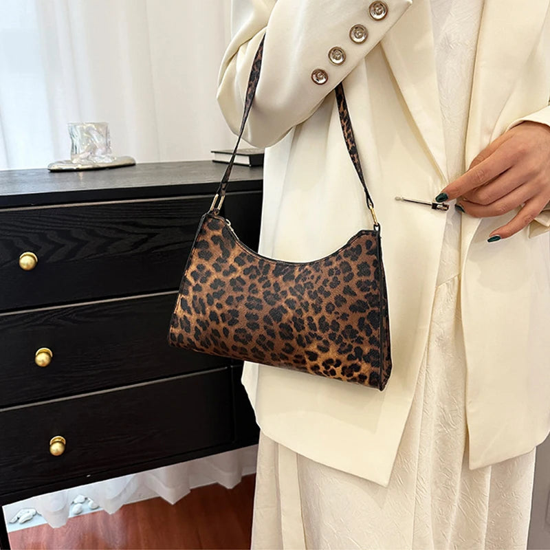 Animal Print Leather Tote – The Camila