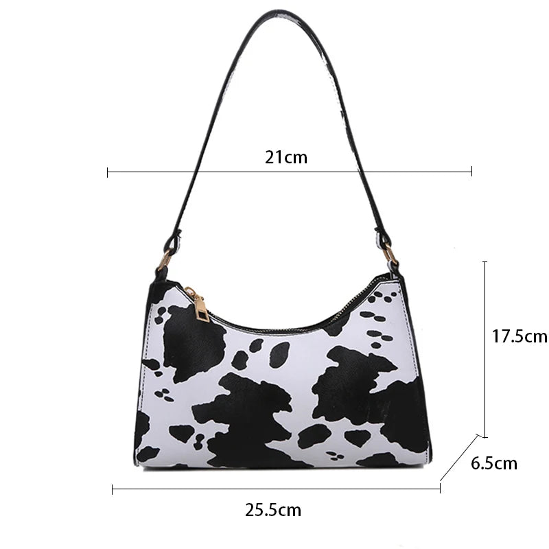 Animal Print Leather Tote – The Camila
