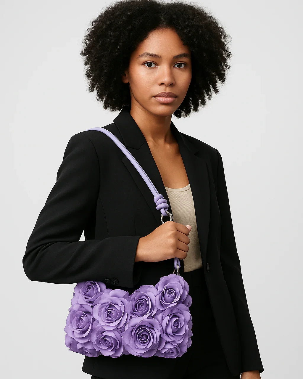 Vintage Rose Shoulder Purse – The Celestine