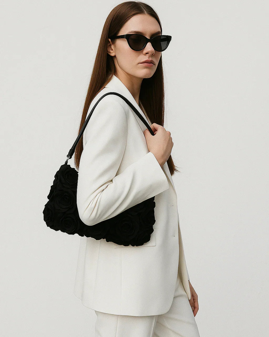 Vintage Rose Shoulder Purse – The Celestine