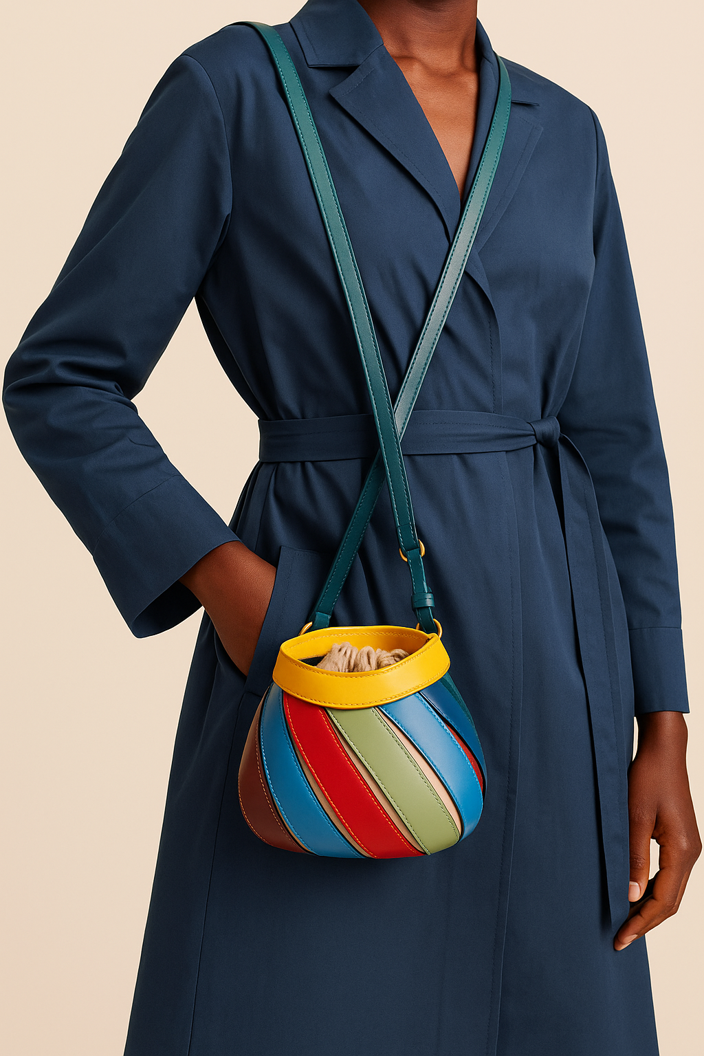 Elegant Retro Handbag – Aveline
