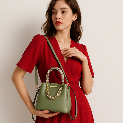 High-End Casual Bucket Bag – Léa