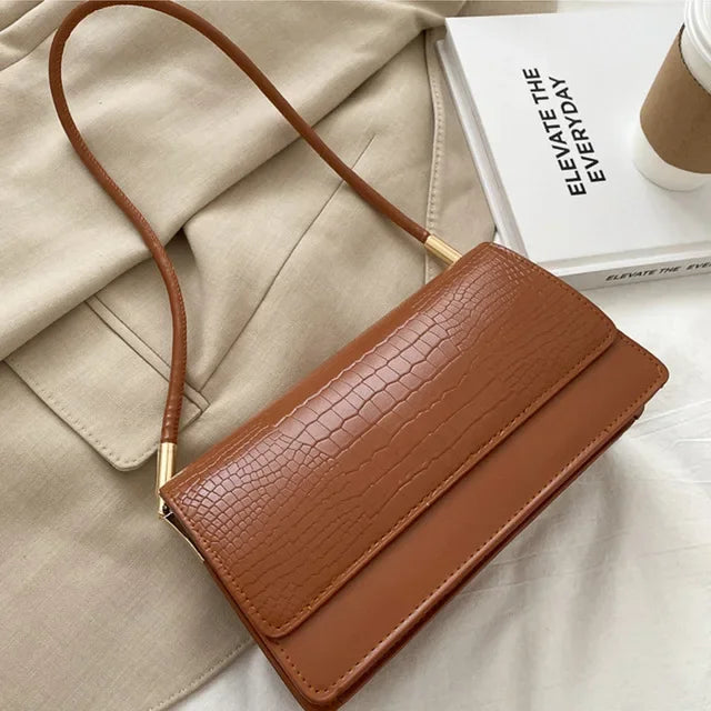 Designer Small Alligator Crossbody Bag – The Camille