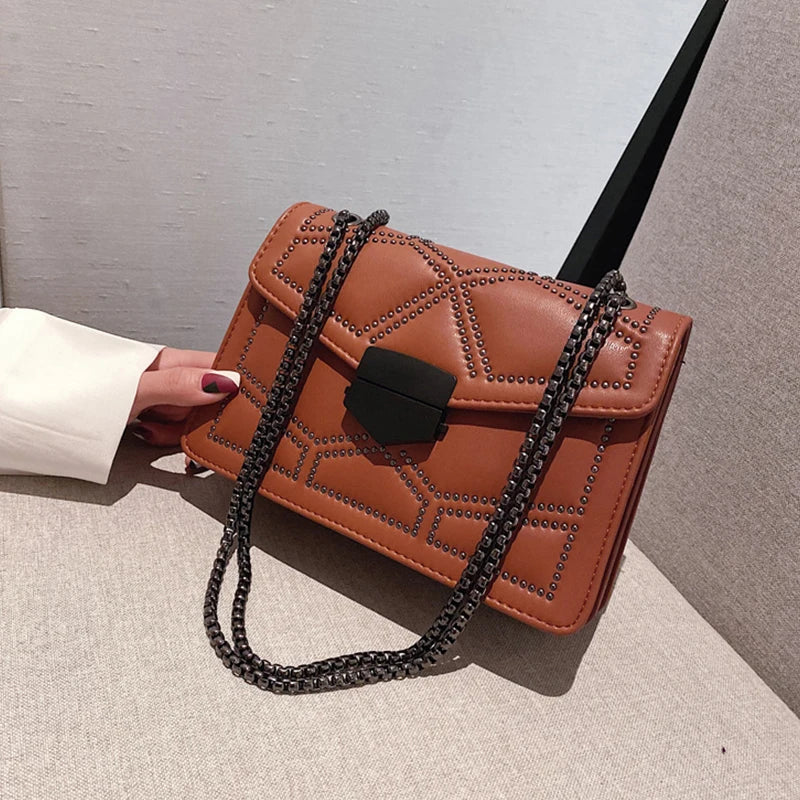 Designer Leather Crossbody – Elise
