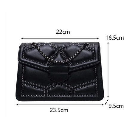 Designer Leather Crossbody – Elise