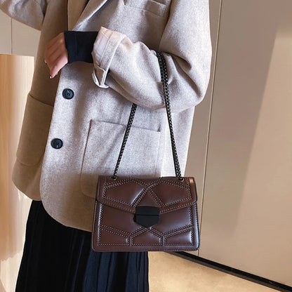 Designer Leather Crossbody – Elise