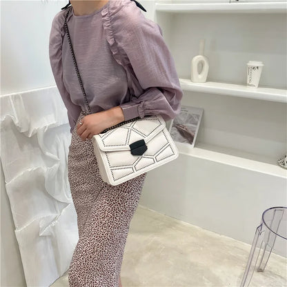 Designer Leather Crossbody – Elise