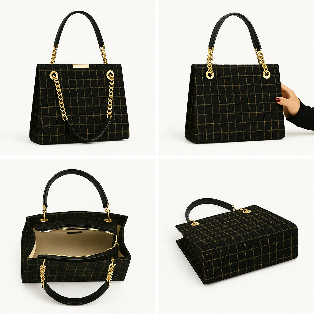 Minimalist Chain Shoulder Bag – Victoria