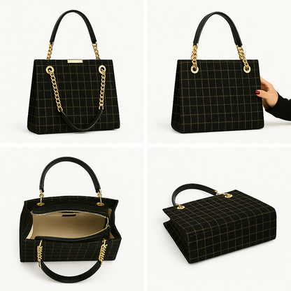 Minimalist Chain Shoulder Bag – Victoria