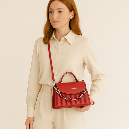 Elegant Crossbody Chain Bag – Isabela