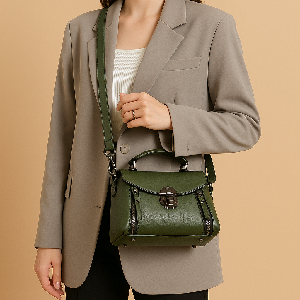 Timeless Designer Flap Handbag – The Vivienne