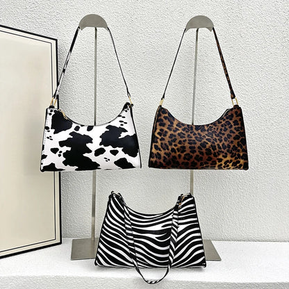 Animal Print Leather Tote – The Camila