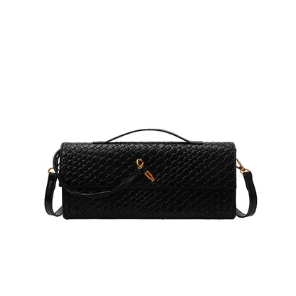 Parisian Elegance Clutch Bag Luxury Leather Crossbody Purse Vintage Minimalist Design Women's Stylish Commuter Tote