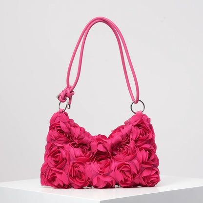 Vintage Rose Shoulder Purse – The Celestine