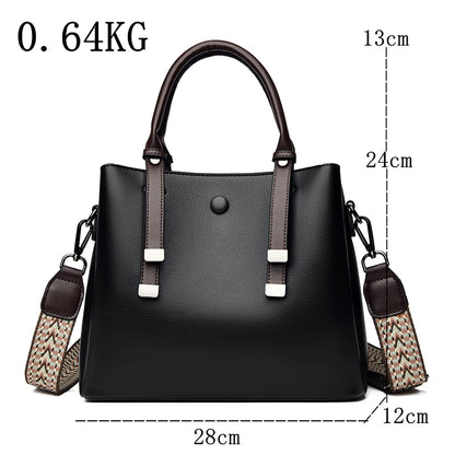 Leather Shoulder Bag - Charlotte