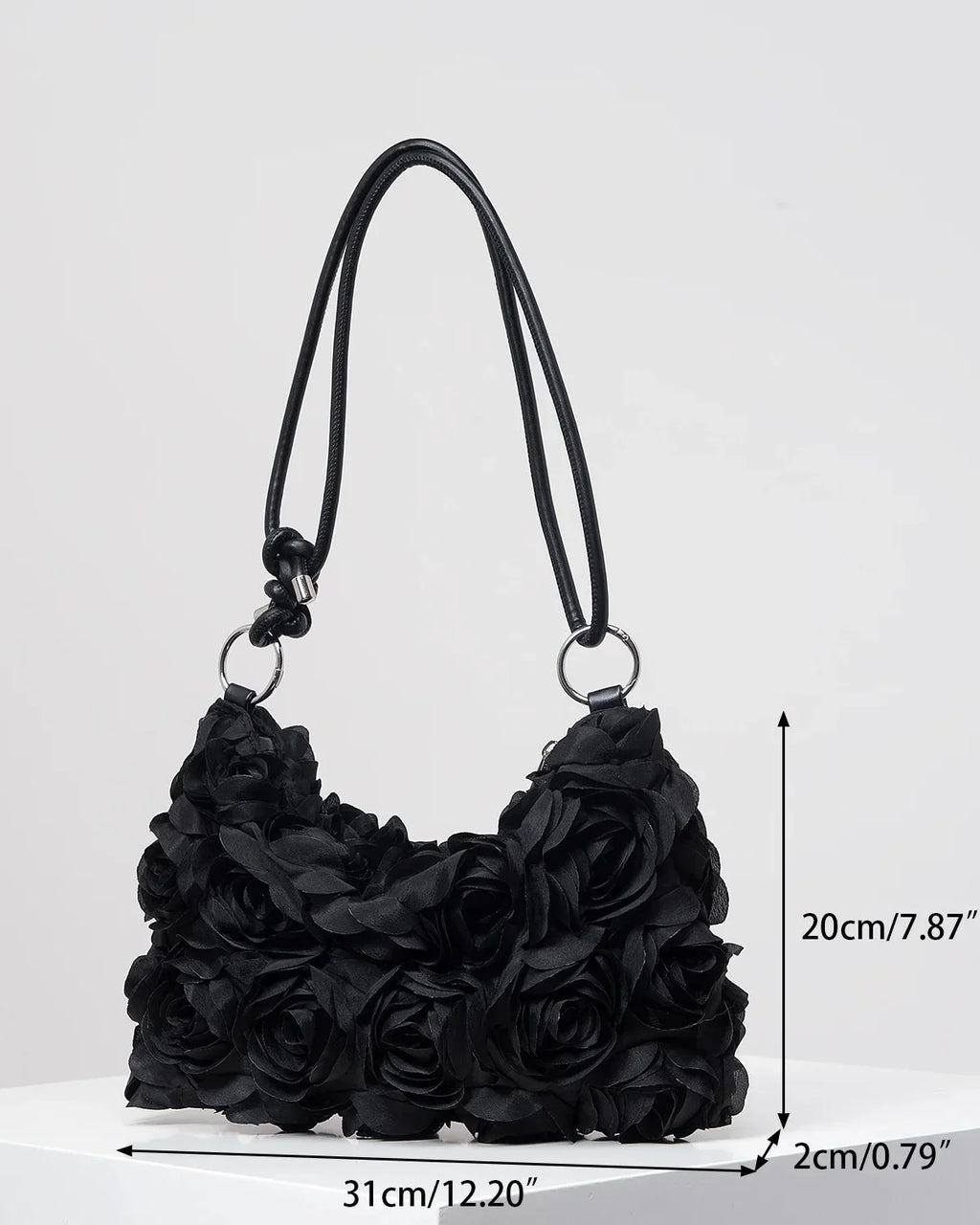 Vintage Rose Shoulder Purse – The Celestine
