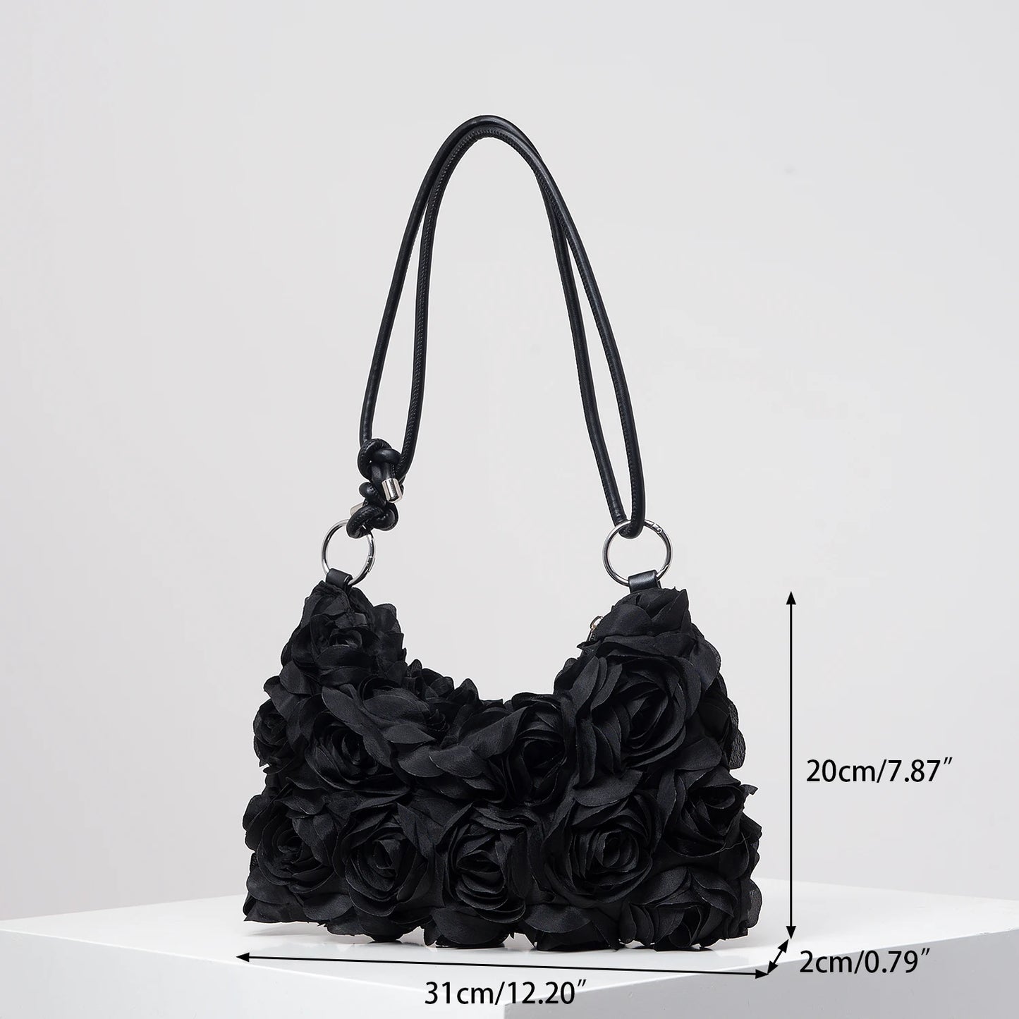 Vintage Rose Shoulder Purse – The Celestine