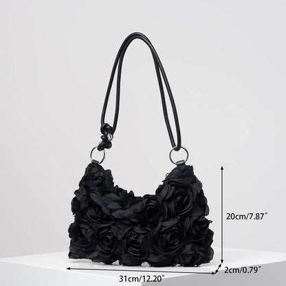 Vintage Rose Shoulder Purse – The Celestine
