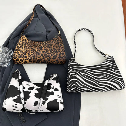 Animal Print Leather Tote – The Camila
