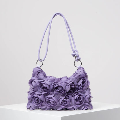 Vintage Rose Shoulder Purse – The Celestine