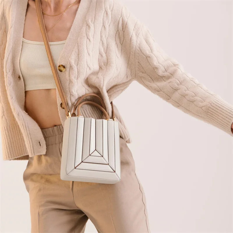 Geometric Shoulder Bag – Nérah