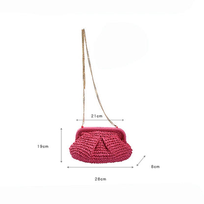Straw Weaving Crossbody – Lara