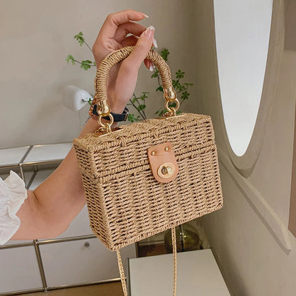 Rattan Crossbody Purse – Aline