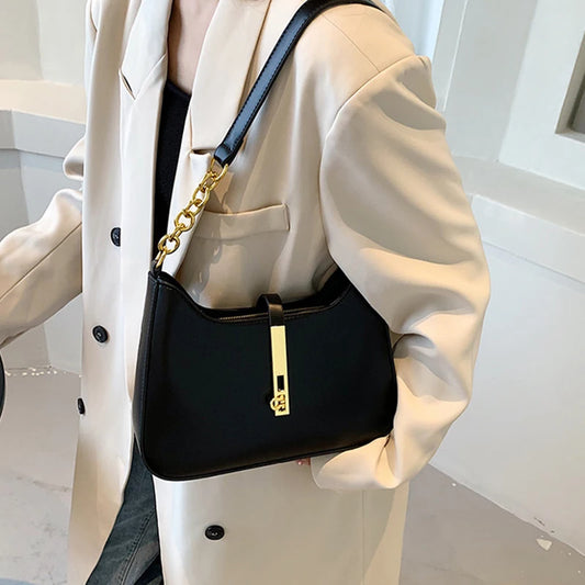 Minimalist Luxury Shoulder Bag – The Isla