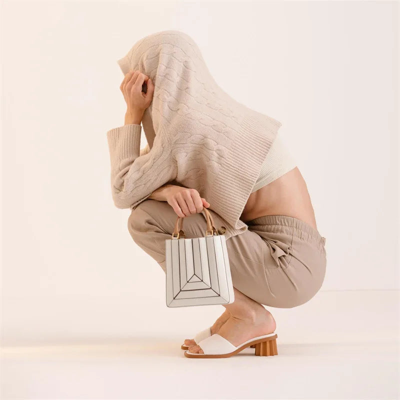 Geometric Shoulder Bag – Nérah