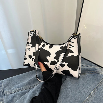 Animal Print Leather Tote – The Camila